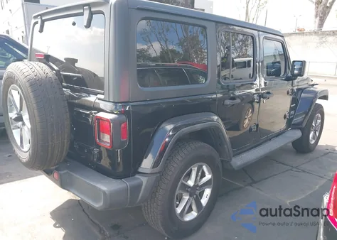 2019 Jeep Wrangler Unlimited Sahara 4X4 из США, поврежденный, VIN 1C4HJXEN6KW591996